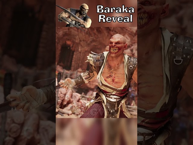 Mortal Kombat 1 Baraka Gameplay Reveal Trailer