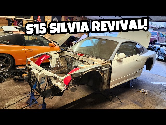 Reviving a Nissan Silvia S15 + Integra gets Skyline GTR wheels!