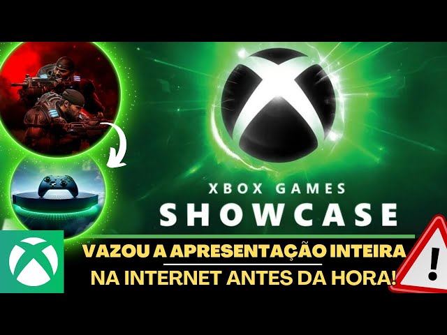 VAZOU A APRESENTAÇÃO INTEIRA do Xbox Game Showcase 2024 NA INTERNET E TEM MUITA COISA! Confira TUDO