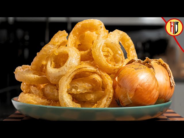The best Beer Batter ONION RINGS