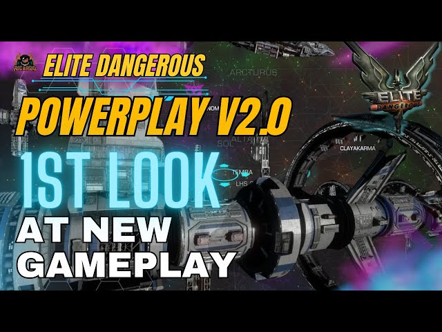 FDEV reveal PowerPlay V2 1st LOOK // Elite Dangerous News