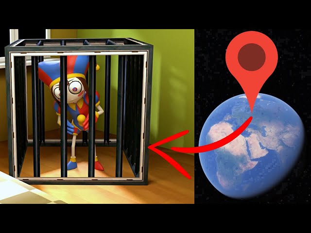 Catching the POMNI on Google Earth! The Amazing Digital Circus