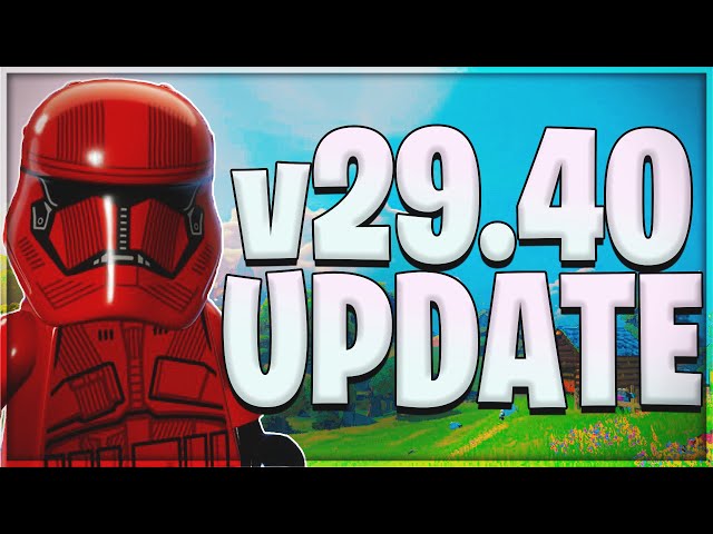 Everything You NEED To Know About Today's Update in LEGO Fortnite! (v29.40)