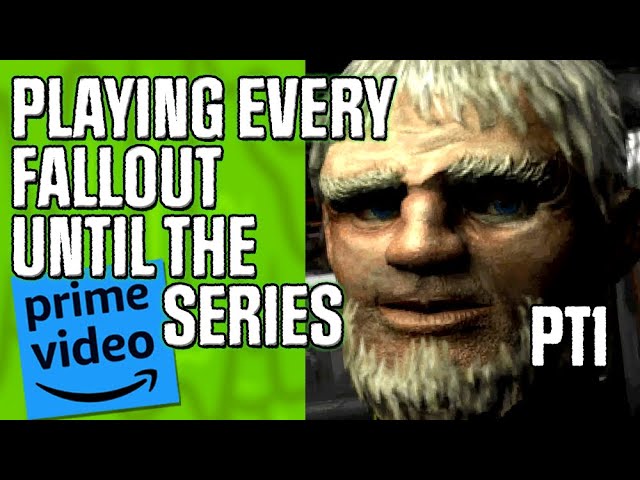 Playing EVERY fallout game until Amazon TV Series Premiere | PT.1