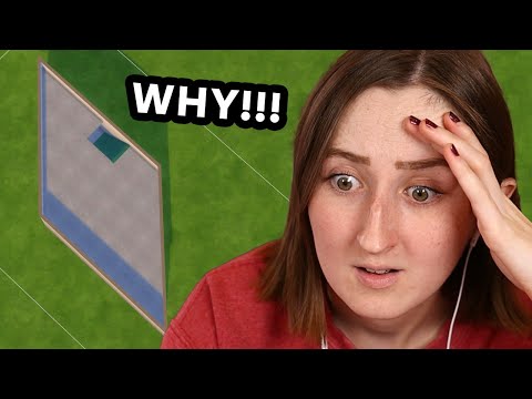 the sims made an official build challenge and it's EVIL