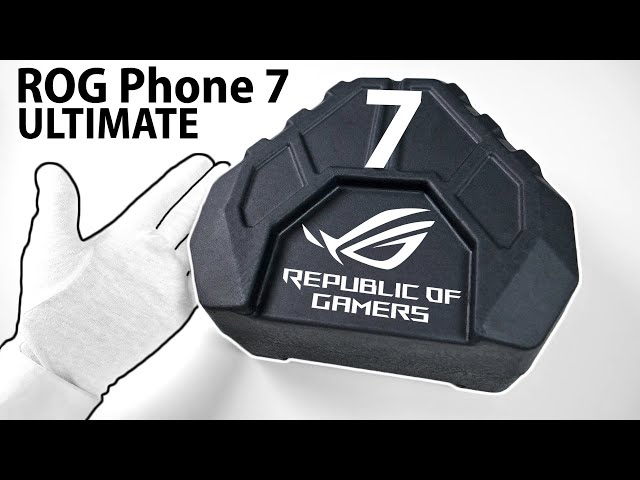 The ROG Phone 7 Ultimate Unboxing - A Monster Gaming Smartphone + Gameplay