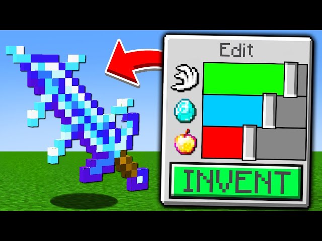 Minecraft, But You Can Invent Any Weapon...