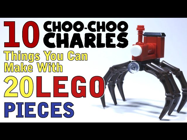 10 Choo Choo Charles things you can make with 20 Lego pieces