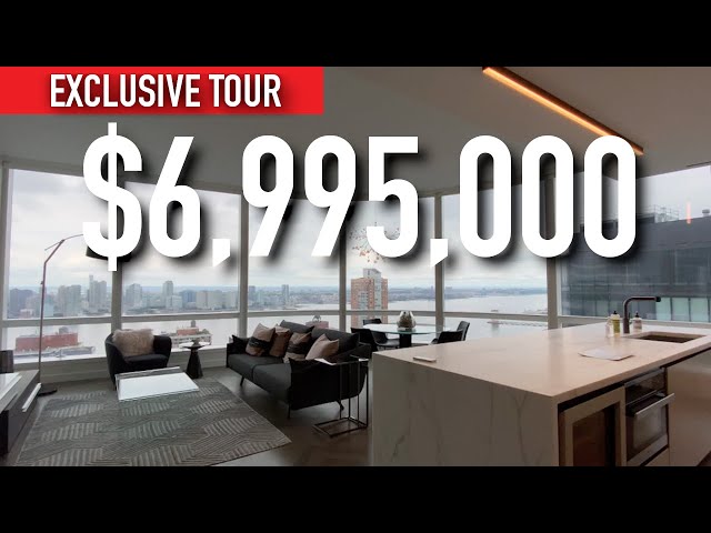 INSIDE A $6,995,000 CONDO WITH INSANE VIEWS OF THE HUDSON RIVER / NEW YORK TOUR SERIES / EP: 2