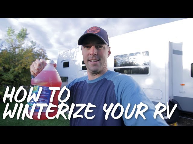 How To Winterize An RV!