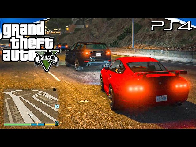 Grand Theft Auto V PS4 Gameplay
