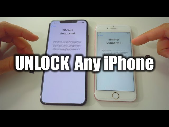 The ONLY Way To Unlock Any iPhone From Any Carrier ●
