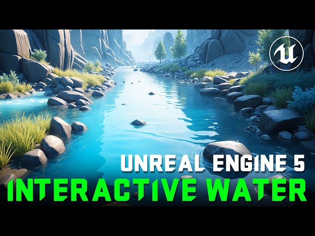Interactive Water System for Unreal Engine 5
