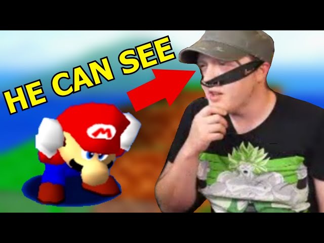 Obvious Cheater Fakes Blindfolded Super Mario 64 Speedrun