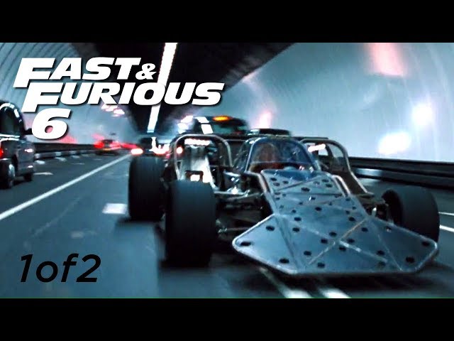 Flip Car Chase 1of2 - FAST and FURIOUS 6 (Flip Car vs BMW M5) 1080p