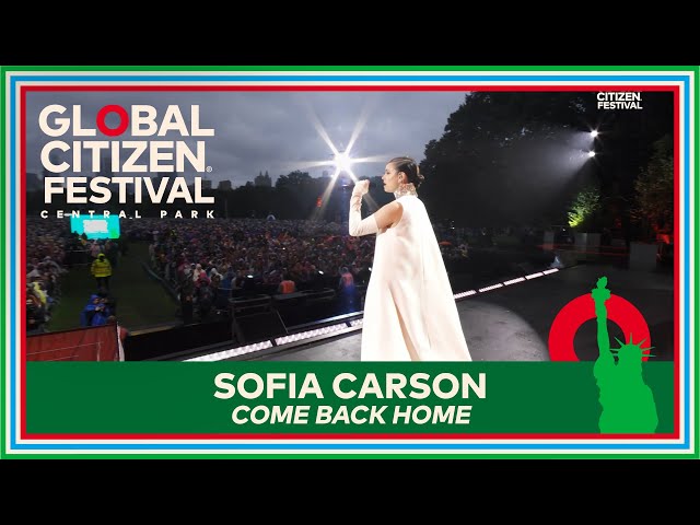 Sofia Carson Performs ‘Come Back Home’ | Global Citizen Festival 2023