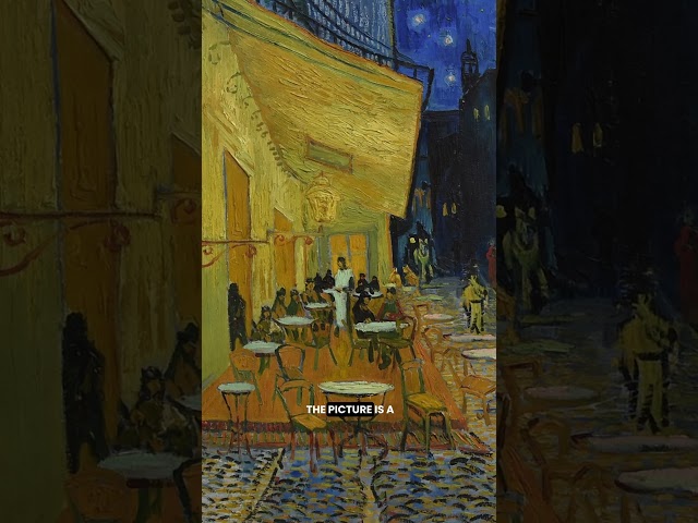 Who did Van Gogh Depict on the Cafe Terrace at Night? 🖼️