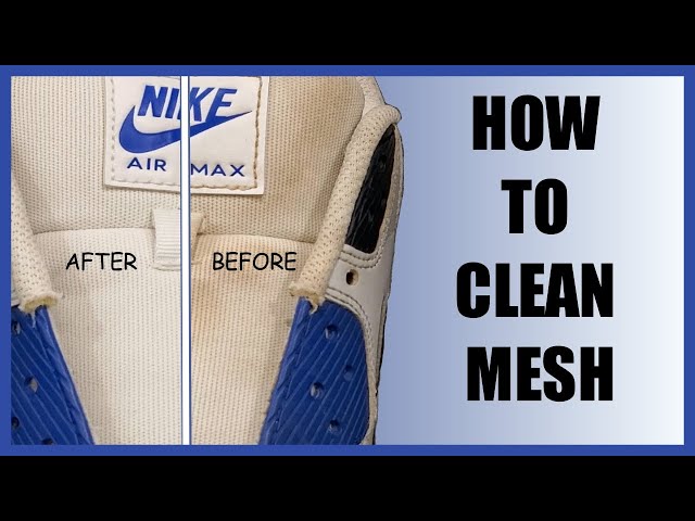 How to Clean Mesh on Sneakers [With Household Items]