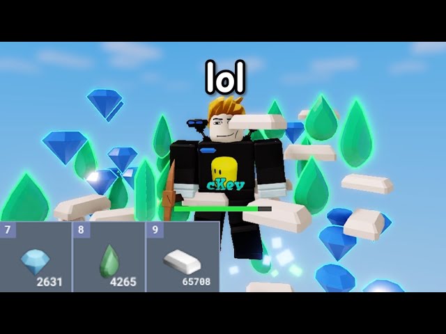 Lucia Buff VS 50 Players (Roblox Bedwars)