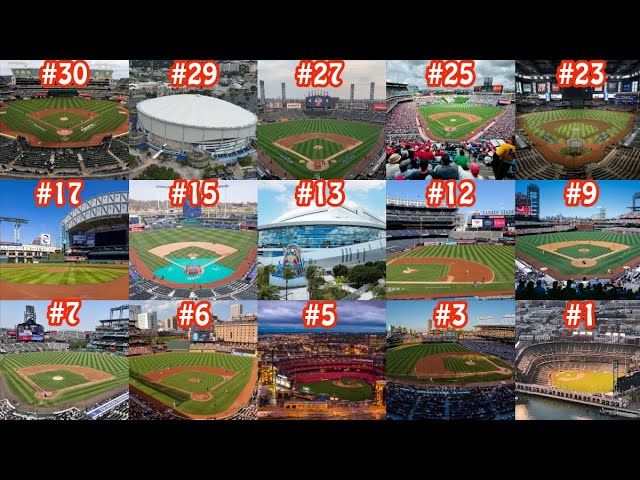 *OFFICIAL* MLB 2024 Stadium Rankings from WORST to BEST!