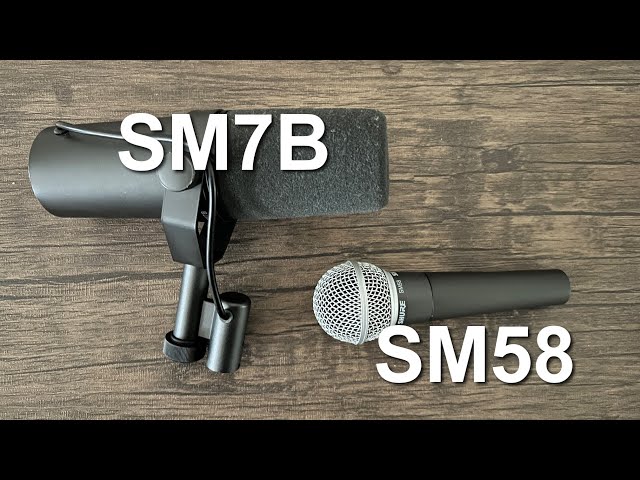 Shure SM58 Microphone shootout (VS Ethos, SM7B etc)