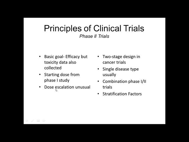 Statistical Considerations: Phase 1 & 2 Clinical Trials