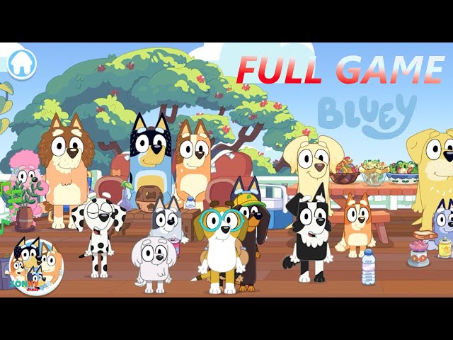 Bluey the Videogame🐶Bluey Let's Play! FULL GAME - Fun Kids Game