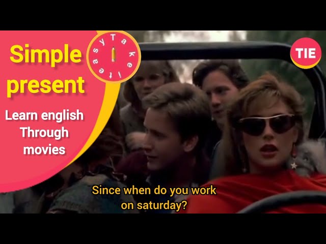 Daily English conversation | Present simple