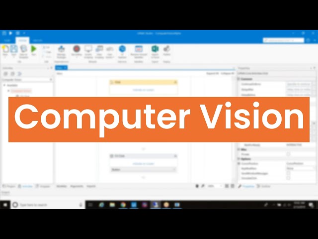 Automating in Virtual Environments with the UiPath Computer Vision AI