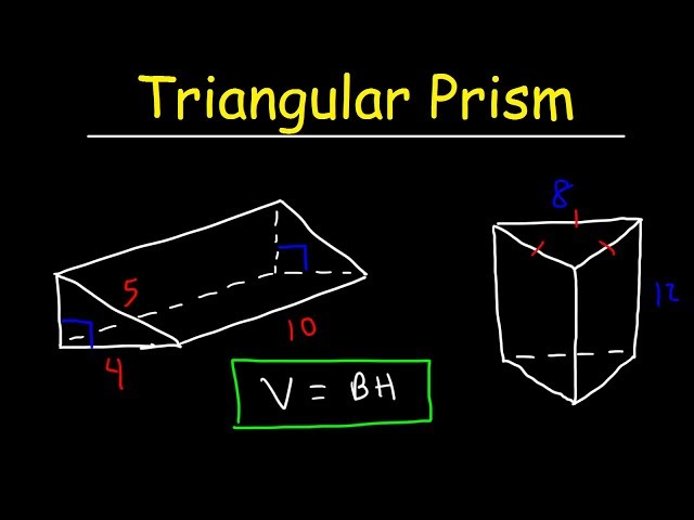 Volume of a Triangular Prism