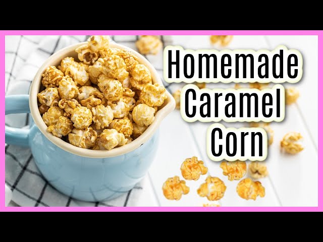 How To Make Cracker Jack Popcorn From Your Childhood! Caramel Corn Recipe