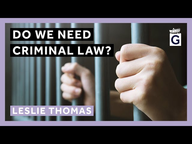Do We Need Criminal Law?