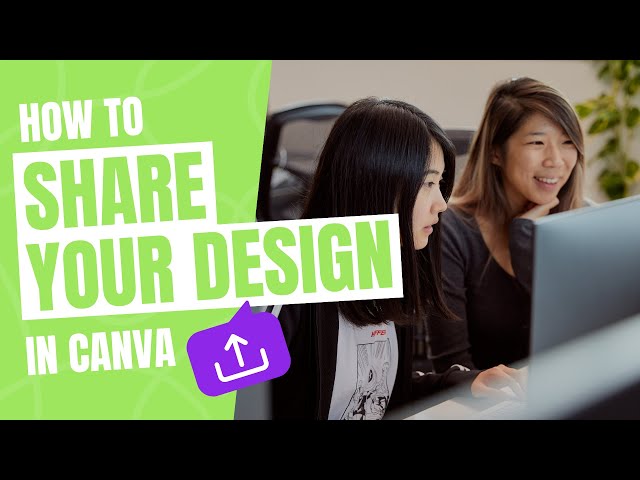 How to Share your Design in Canva | Tip Talk 23