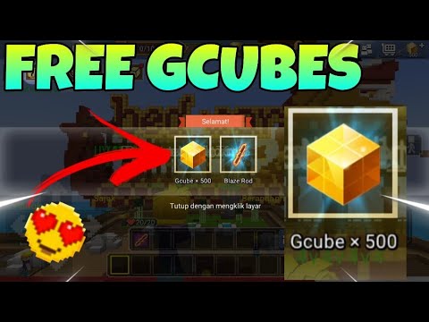 HOW TO GET FREE 500 GCUBES In Bedwars!!😱[NO CLICKBAIT] (Blockman Go : Beta)