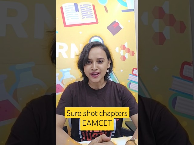 EAMCET Sure Shot Chemistry Chapters 35+ 💪#eamcet #eamcetbipc #eapcet #shorts