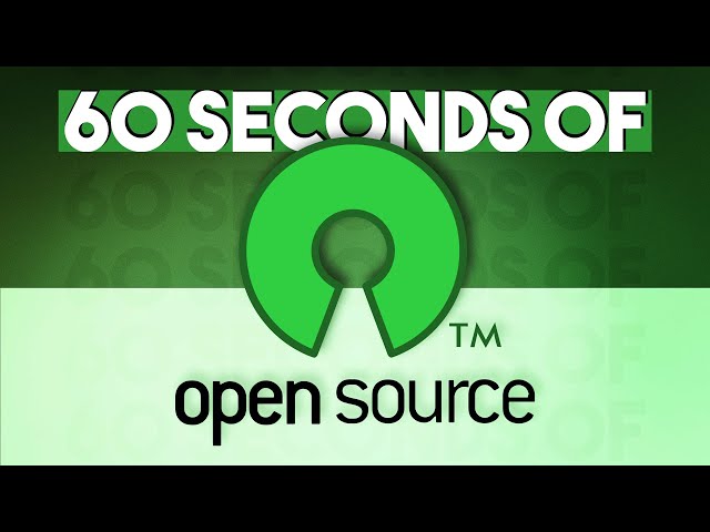 Open Source Development Explained in 60 Seconds #shorts