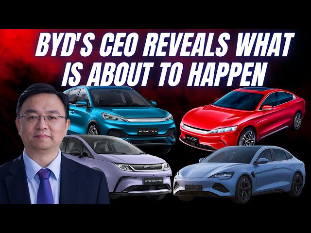 BYD's CEO says it is GAME OVER for ICE and legacy car makers this year