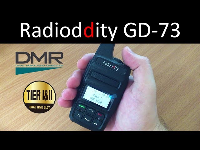 Radioddity GD-73 Overview and Programming