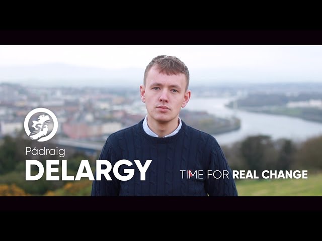 Pádraig Delargy – Sinn Féin Foyle Assembly election candidate