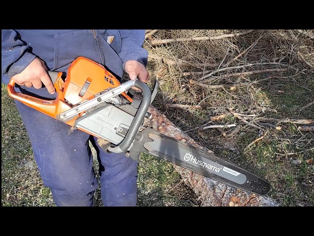 STOP USING SHORT CHAINSAW BARS !! Why I switched to long bars!!
