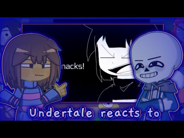 Undertale reacts to No hit Sans in a Nutshell