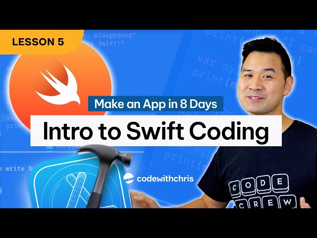 Introduction to Swift Coding - Lesson 5 (2024 / SwiftUI)