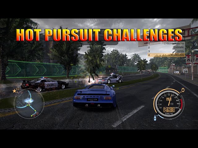 NFS Hot Pursuit Challenges - Bugatti EB110 Super Sport (Challenge #69 Hard)