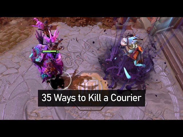 Dota 2 - 35 Ways to Kill a Courier