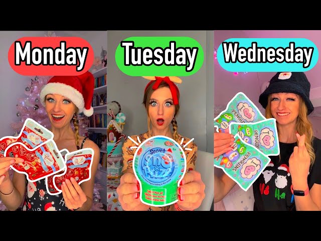 OPENING *CHRISTMAS* MYSTERY TOYS FOR AN ENTIRE WEEK CHALLENGE!!😱🎅🏻🎁⁉️🐧 | Rhia Official♡