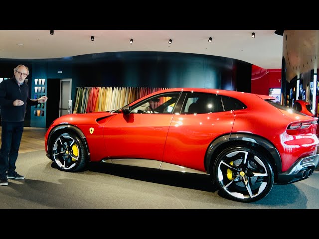 Ferrari Purosangue review. Why is Ferrari making a 4-door supercar? Emira Euro Tour Pt.4