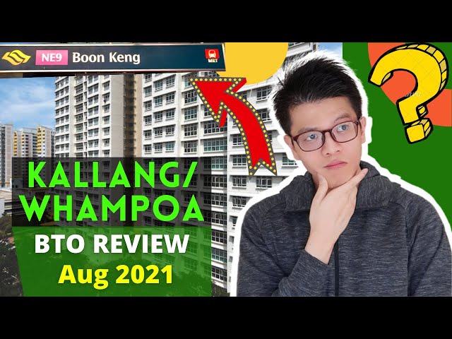 Kallang/Whampoa BTO Review (Boon Keng) - Towner Residences Aug 2021 BTO Analysis