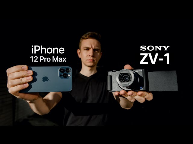 iPhone 12 Pro Max vs Sony ZV-1 camera comparison