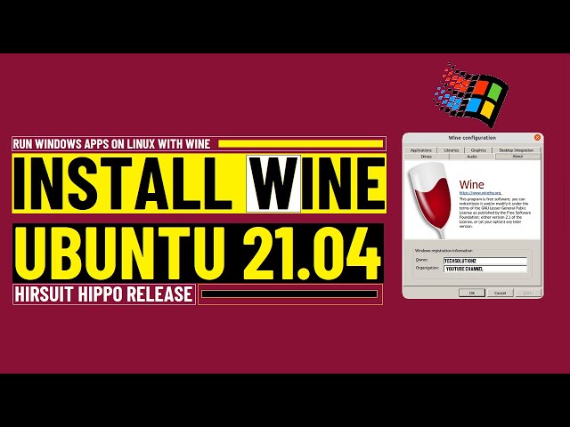 How to Install Wine on Ubuntu Linux 21.04 | WineHQ on Linux | Wine 5 Installation on Ubuntu 21.04