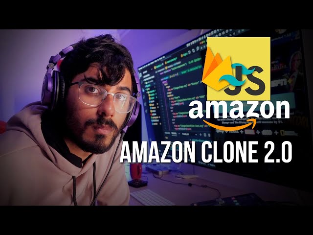 Build Amazon 2.0 with JavaScript (Tailwind CSS, Firebase, HTML, & CSS)